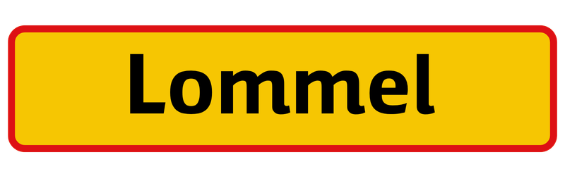 Plaatsnaambord Lommel