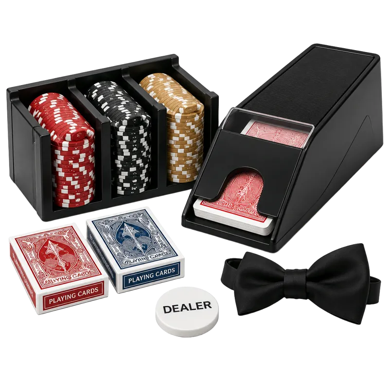 Texas Hold'em-workshop met dealer