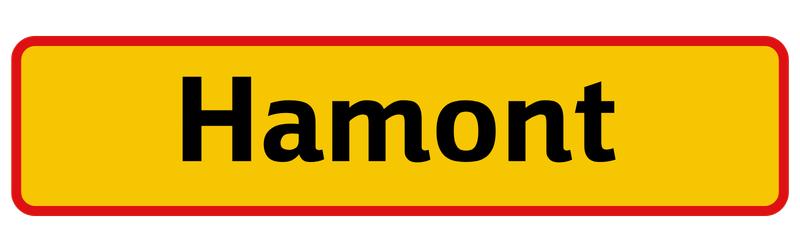 Plaatsnaambord Hamont