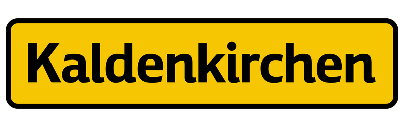 Plaatsnaambord Kaldenkirchen