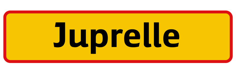 Plaatsnaambord Juprelle