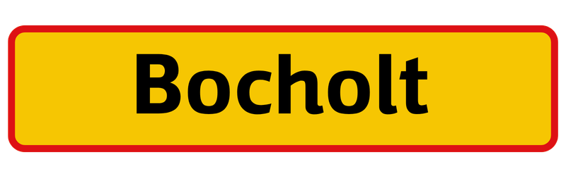 Plaatsnaambord Bocholt