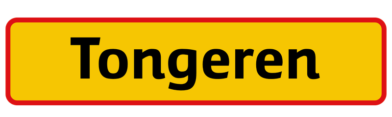 Plaatsnaambord Tongeren