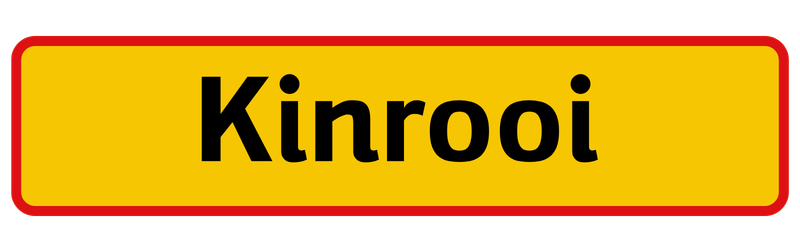 Plaatsnaambord Kinrooi
