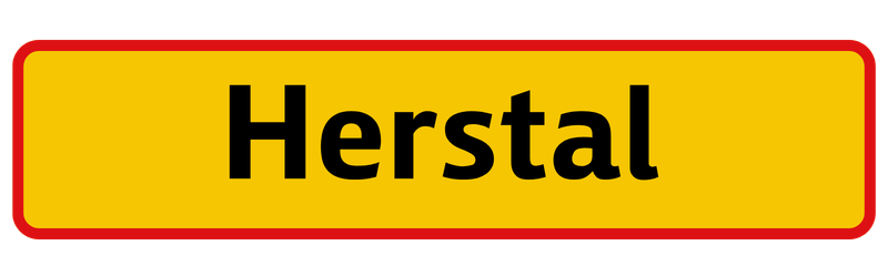 Plaatsnaambord Herstal