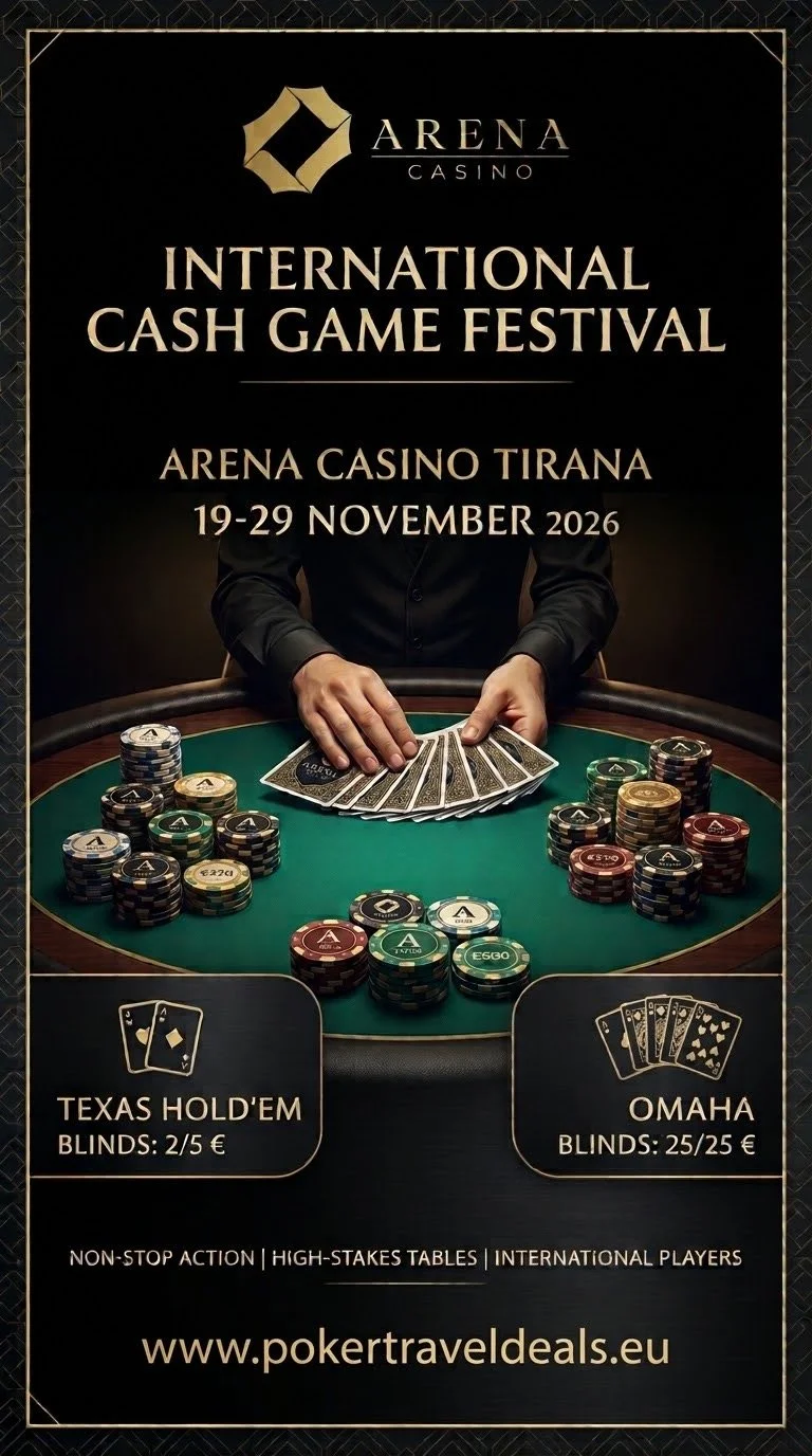 International Cash Game Festival Tirana