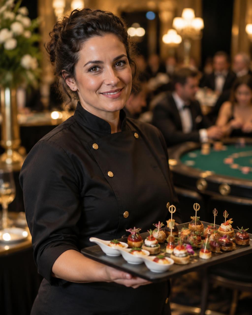 Yasmin, Chef catering