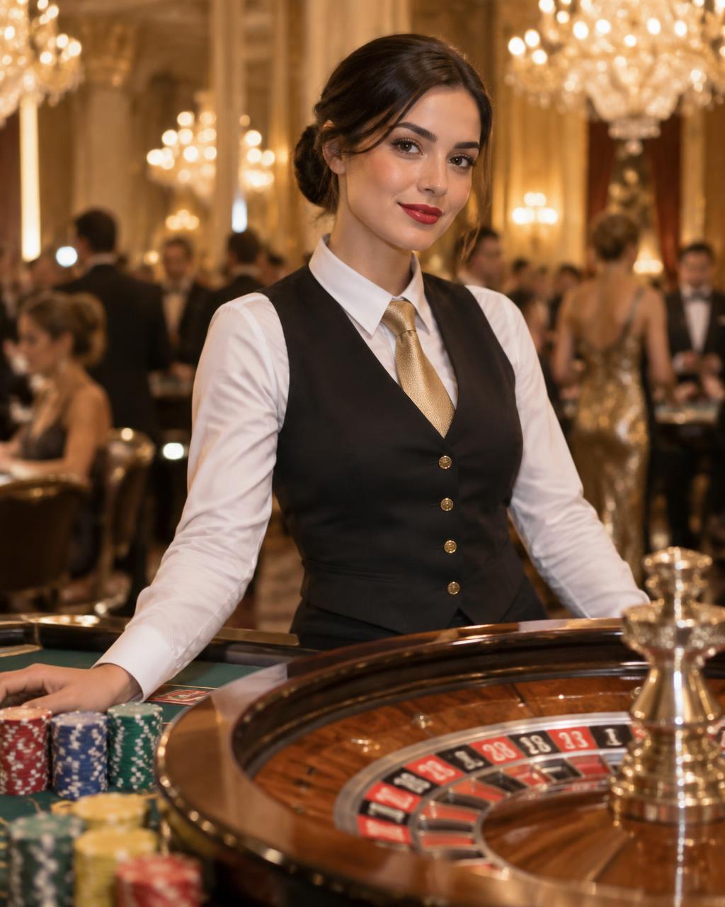 Sofia, Croupier roulette & blackjack