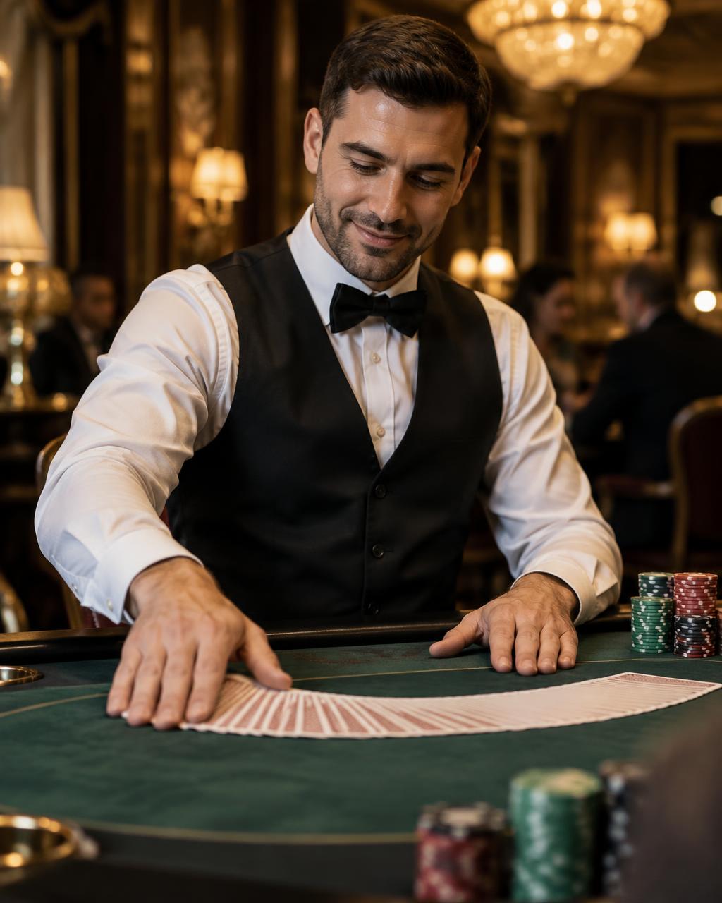Daan, Pokerdealer