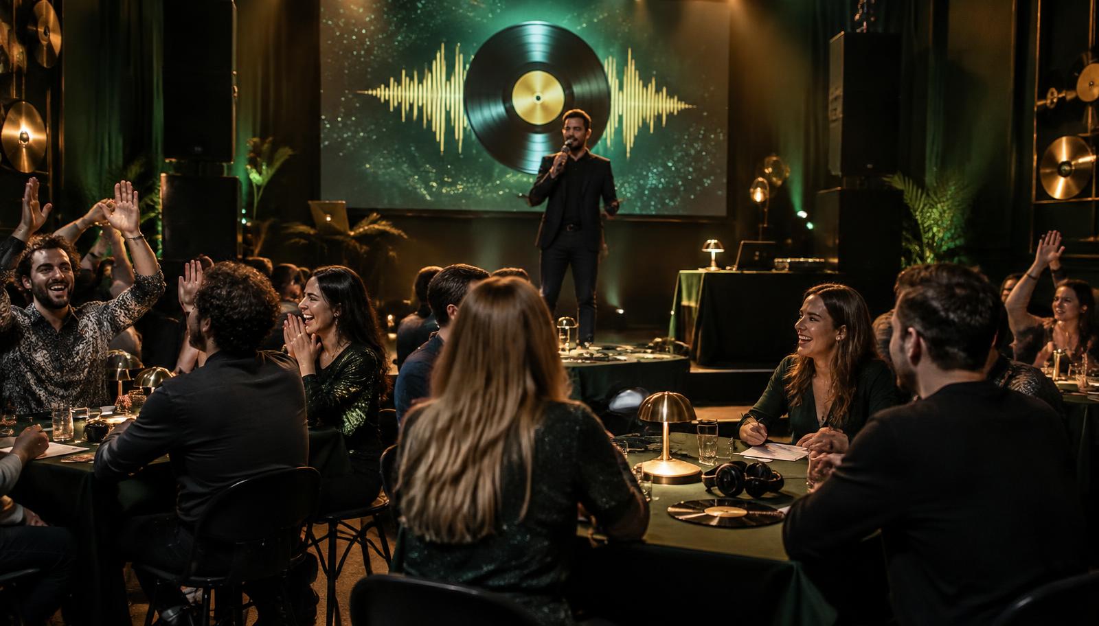 Musikquiz Live — Hits erkennen, verbissen kämpfen und lauthals mitsingen | Pokermon
