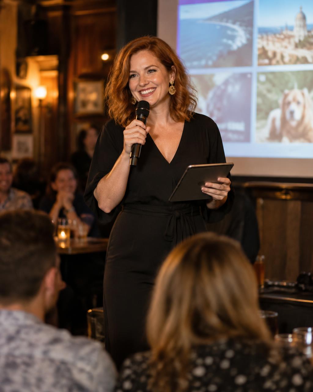 Eva, Quizmaster