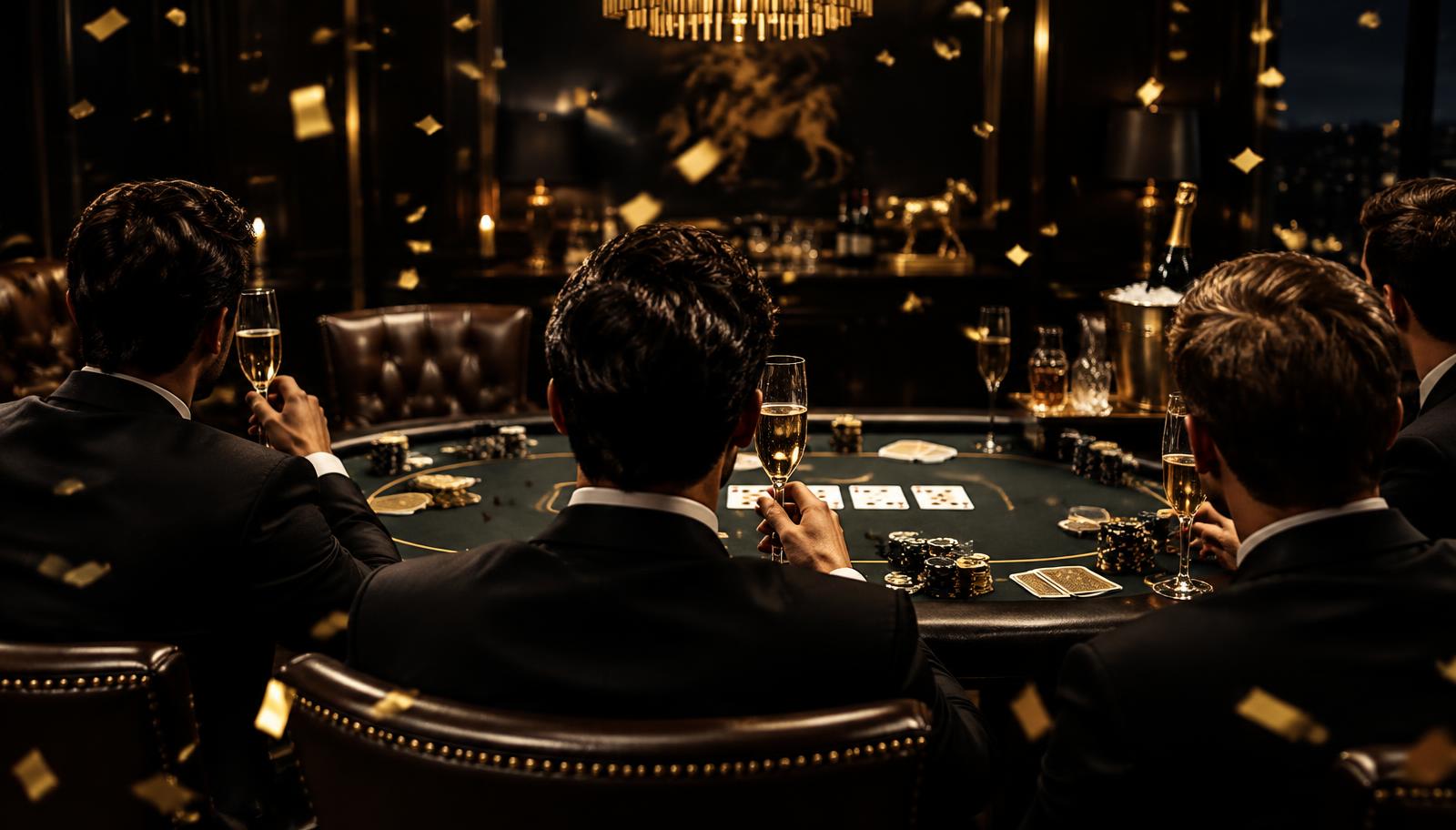 Poker-Junggesellenabschied